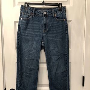 Dark wash, Wild Fable, blue jeans.